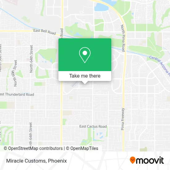 Miracle Customs map
