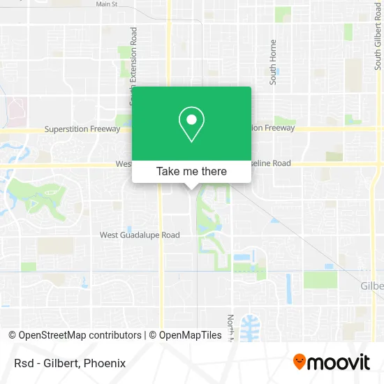 Rsd - Gilbert map