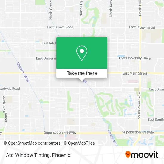Atd Window Tinting map