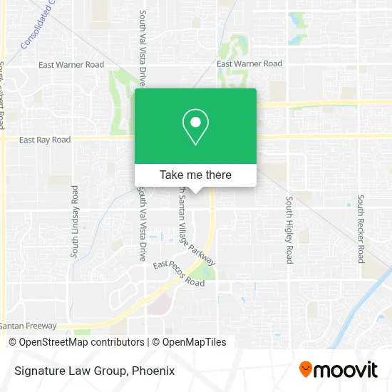 Signature Law Group map