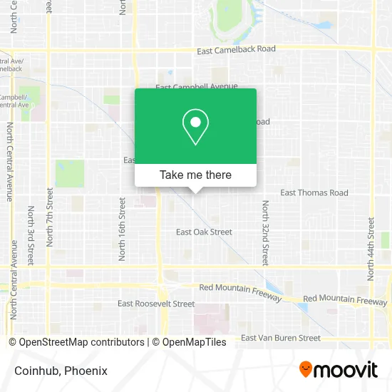 Coinhub map