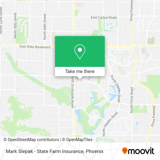 Mark Slepak - State Farm Insurance map