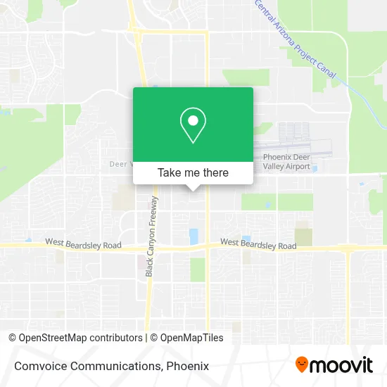 Comvoice Communications map