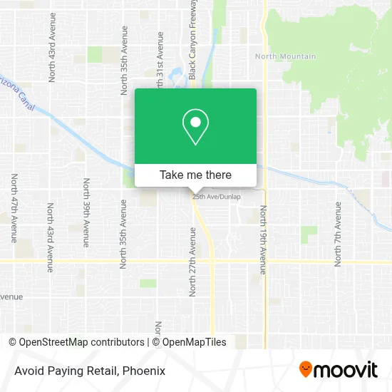 Avoid Paying Retail map
