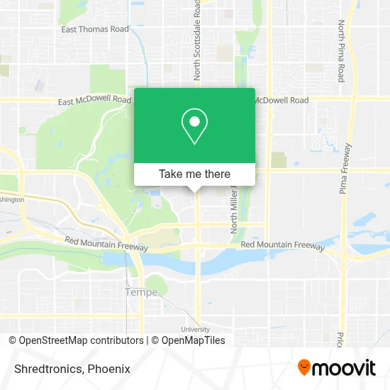 Shredtronics map