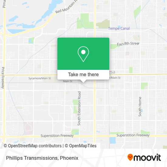 Phillips Transmissions map