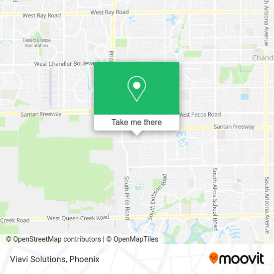Viavi Solutions map