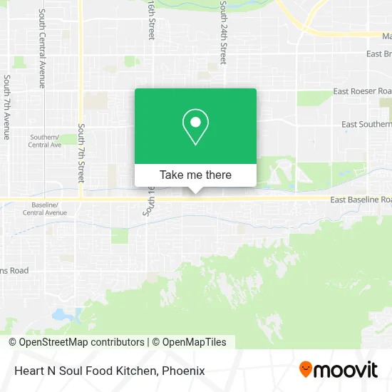 Heart N Soul Food Kitchen map