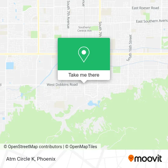 Atm Circle K map