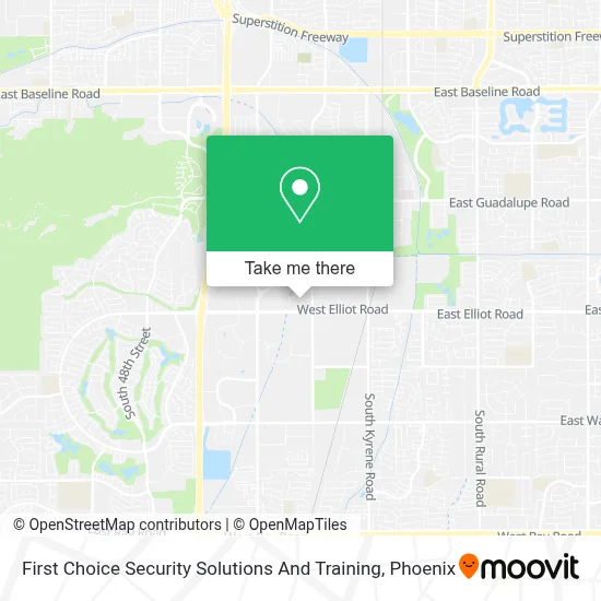 First Choice Security Solutions And Training map