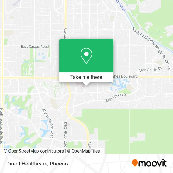 Direct Healthcare map
