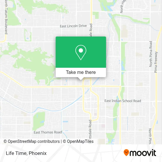 Life Time map