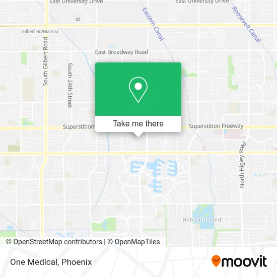 One Medical map