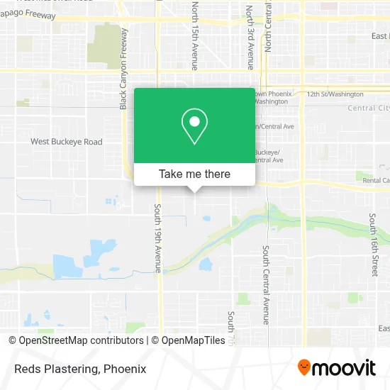 Reds Plastering map