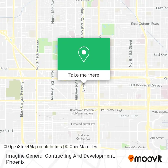 Imagine General Contracting And Development map