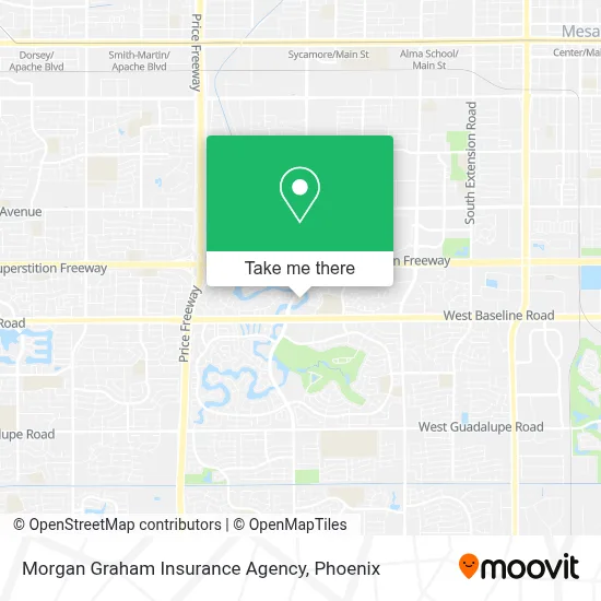 Morgan Graham Insurance Agency map