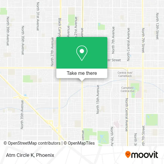 Atm Circle K map