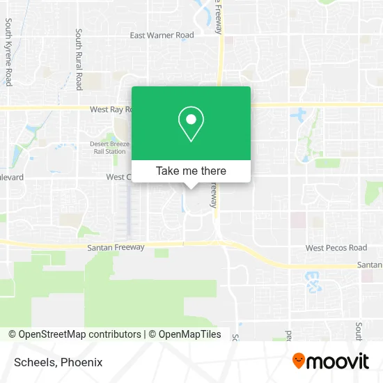 Scheels map