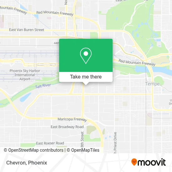 Chevron map
