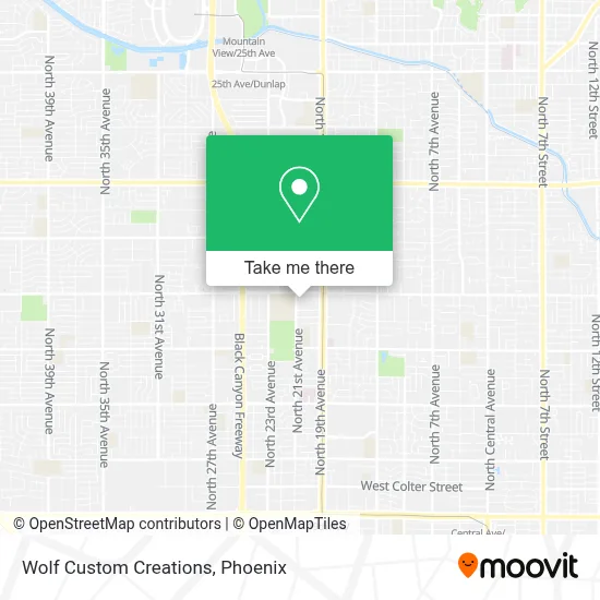 Wolf Custom Creations map