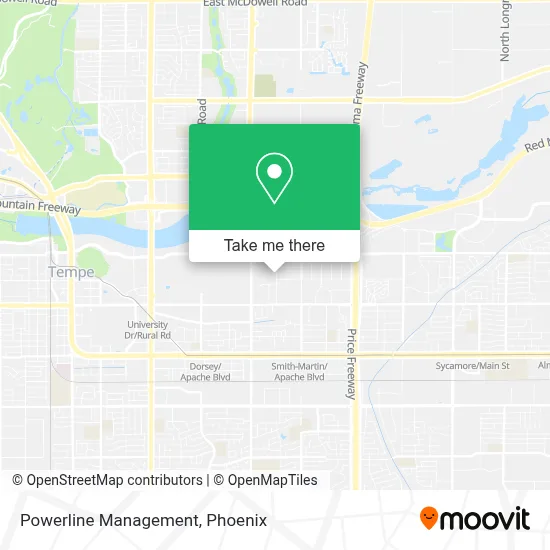 Powerline Management map