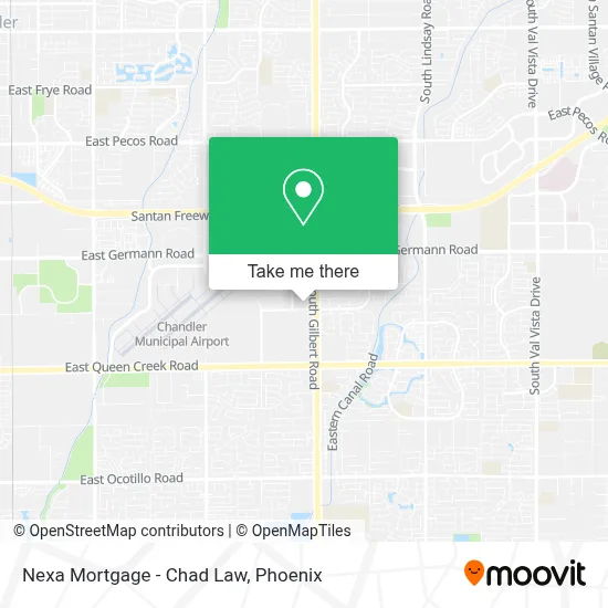 Nexa Mortgage - Chad Law map
