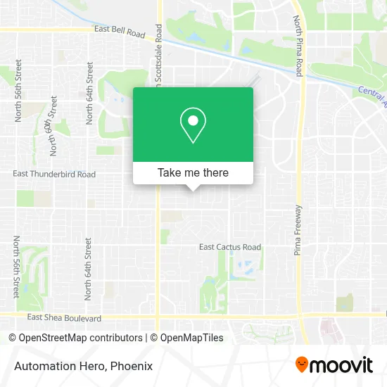 Automation Hero map