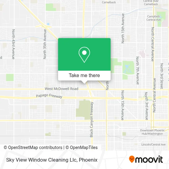 Sky View Window Cleaning Llc map
