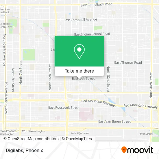 Digilabs map