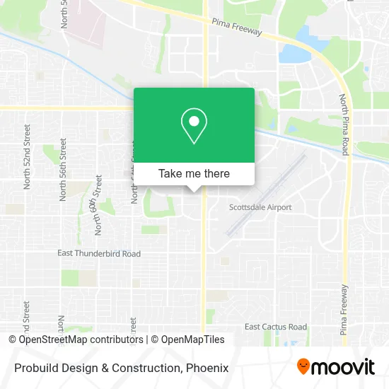 Probuild Design & Construction map