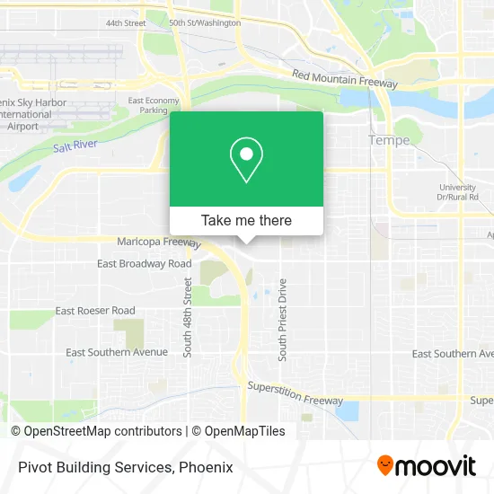 Pivot Building Services map