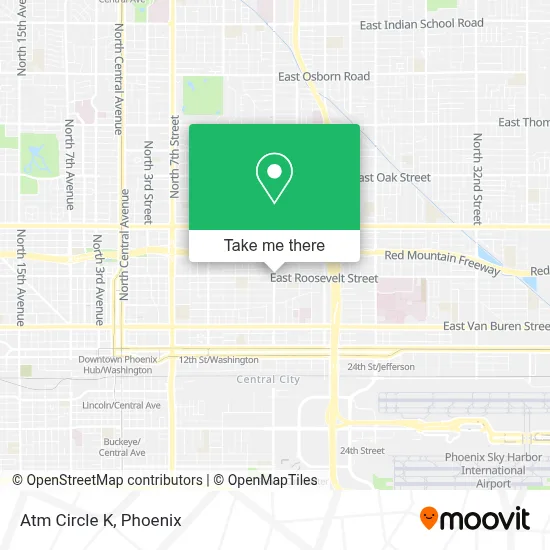 Atm Circle K map