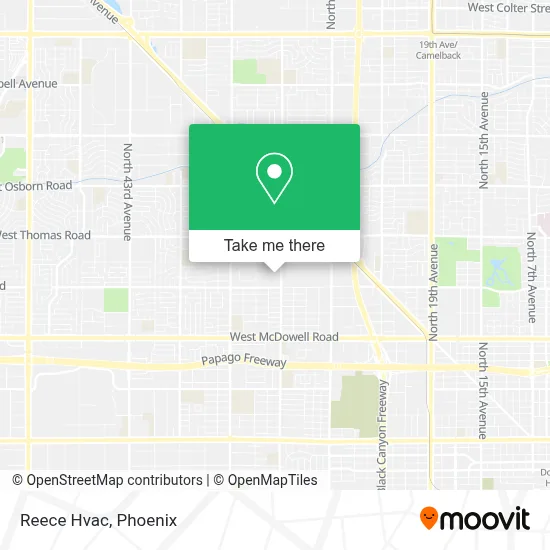 Reece Hvac map