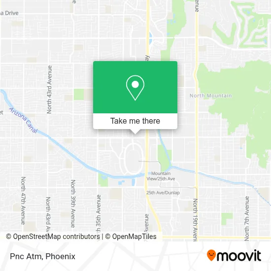Pnc Atm map