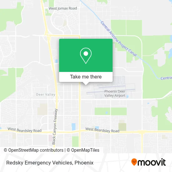 Redsky Emergency Vehicles map