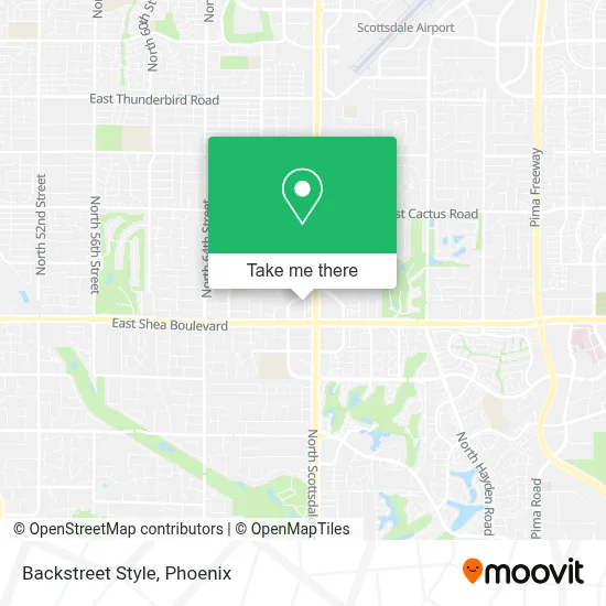 Backstreet Style map