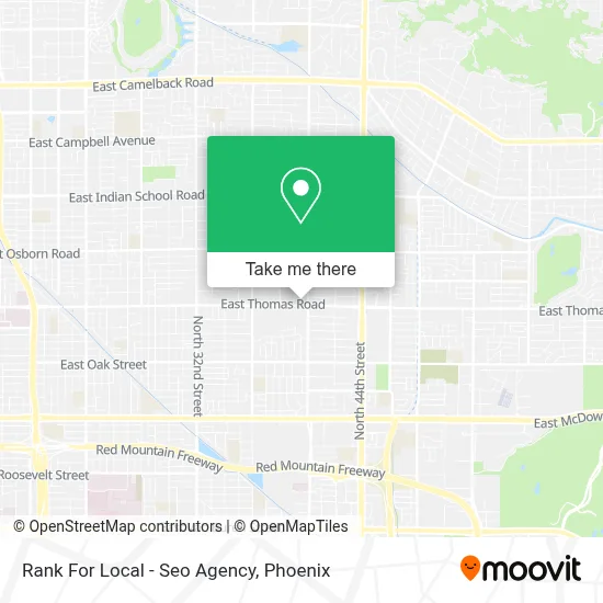 Rank For Local - Seo Agency map