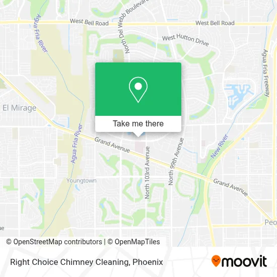 Right Choice Chimney Cleaning map