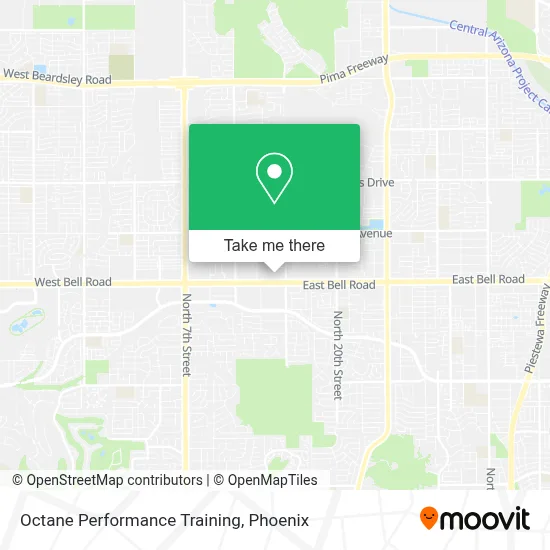 Octane Performance Training map