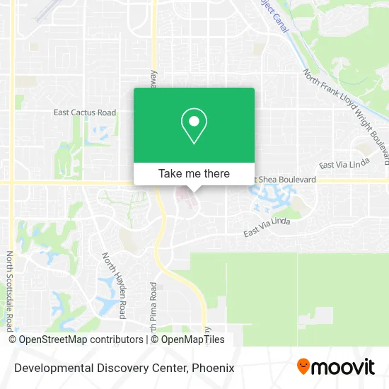 Developmental Discovery Center map