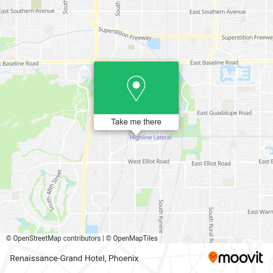 Renaissance-Grand Hotel map