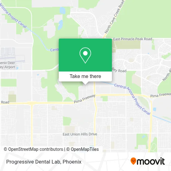 Progressive Dental Lab map