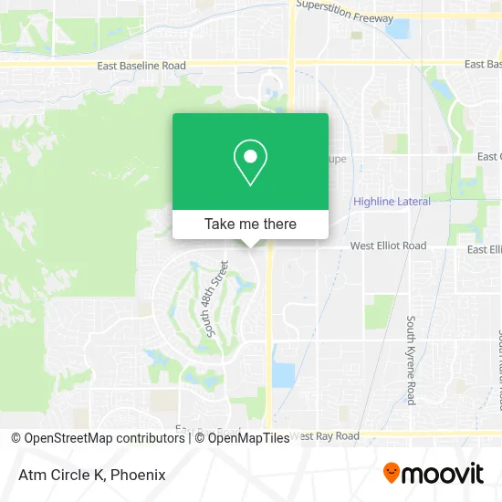 Atm Circle K map