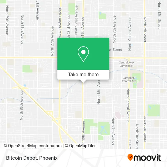 Bitcoin Depot map