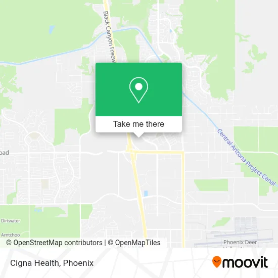 Cigna Health map