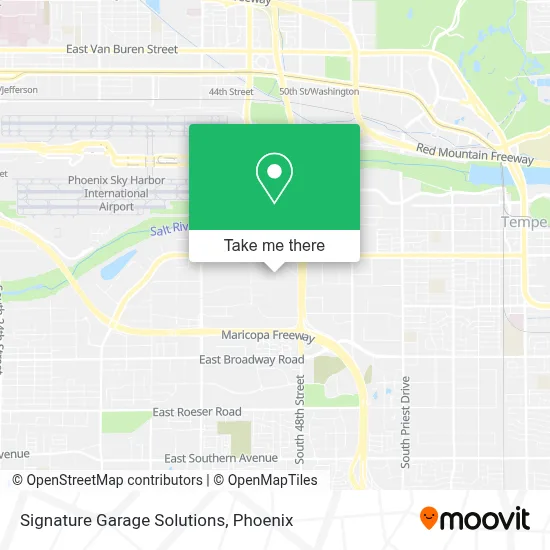 Signature Garage Solutions map