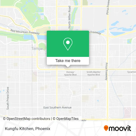 Kungfu Kitchen map