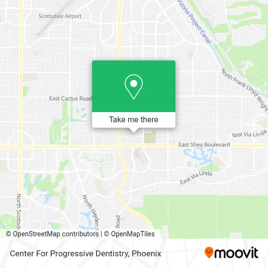 Center For Progressive Dentistry map