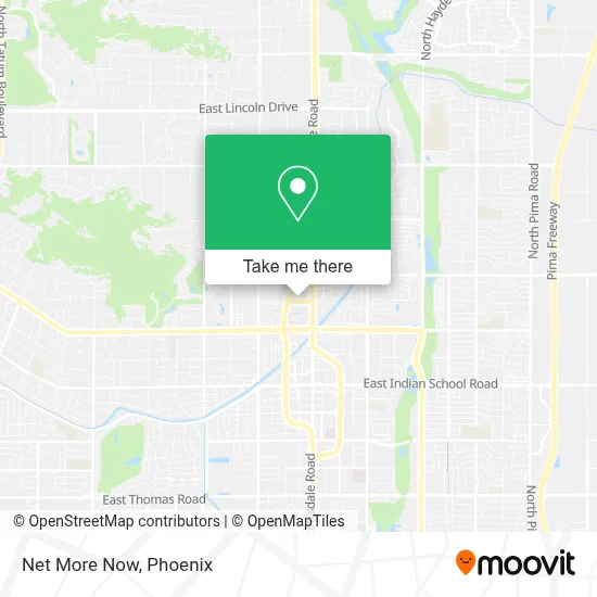 Net More Now map