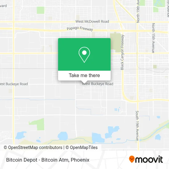 Bitcoin Depot - Bitcoin Atm map